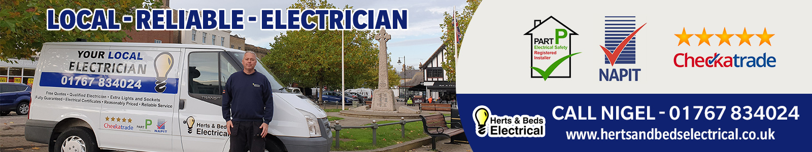 Herts And Beds Electrical Electrician In Biggleswade Bedfordshire